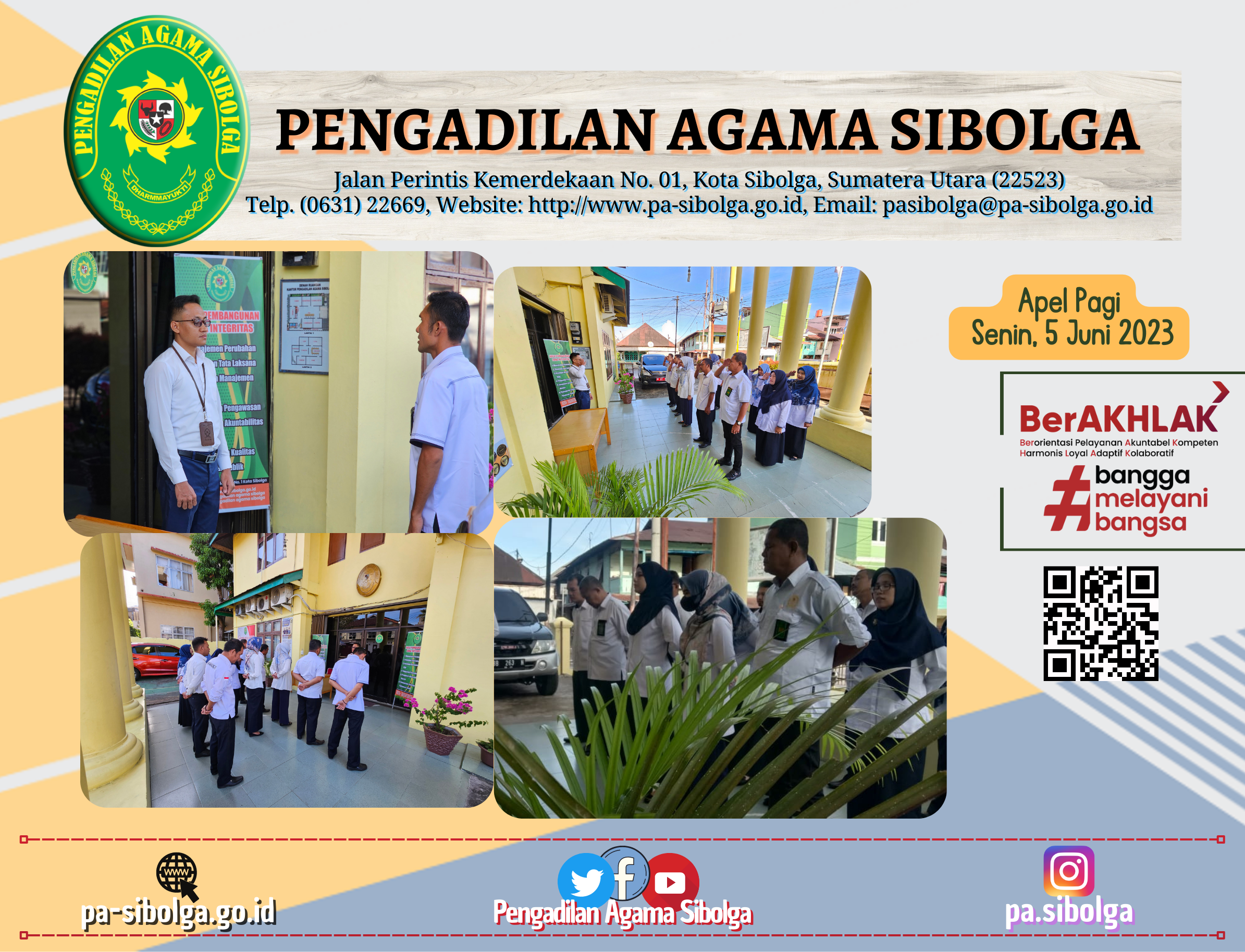 Apel Pagi Senin 5 Juni 2023
