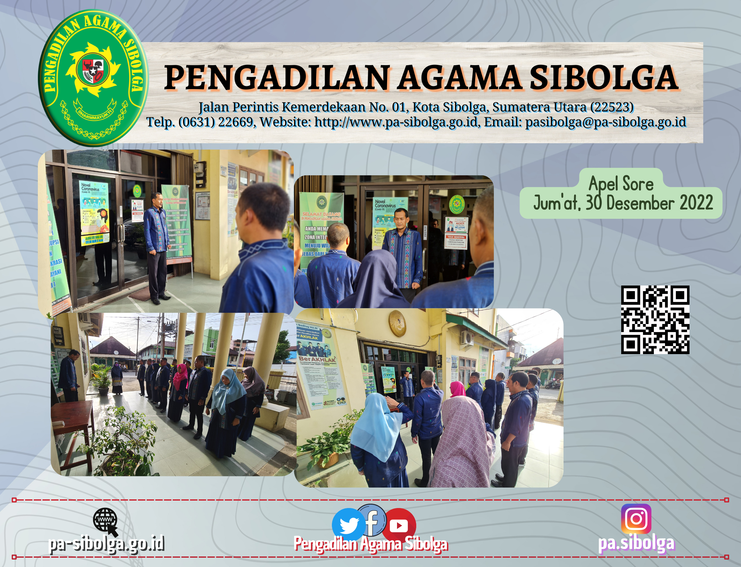 Apel Sore Jumat 30 Desember 2022