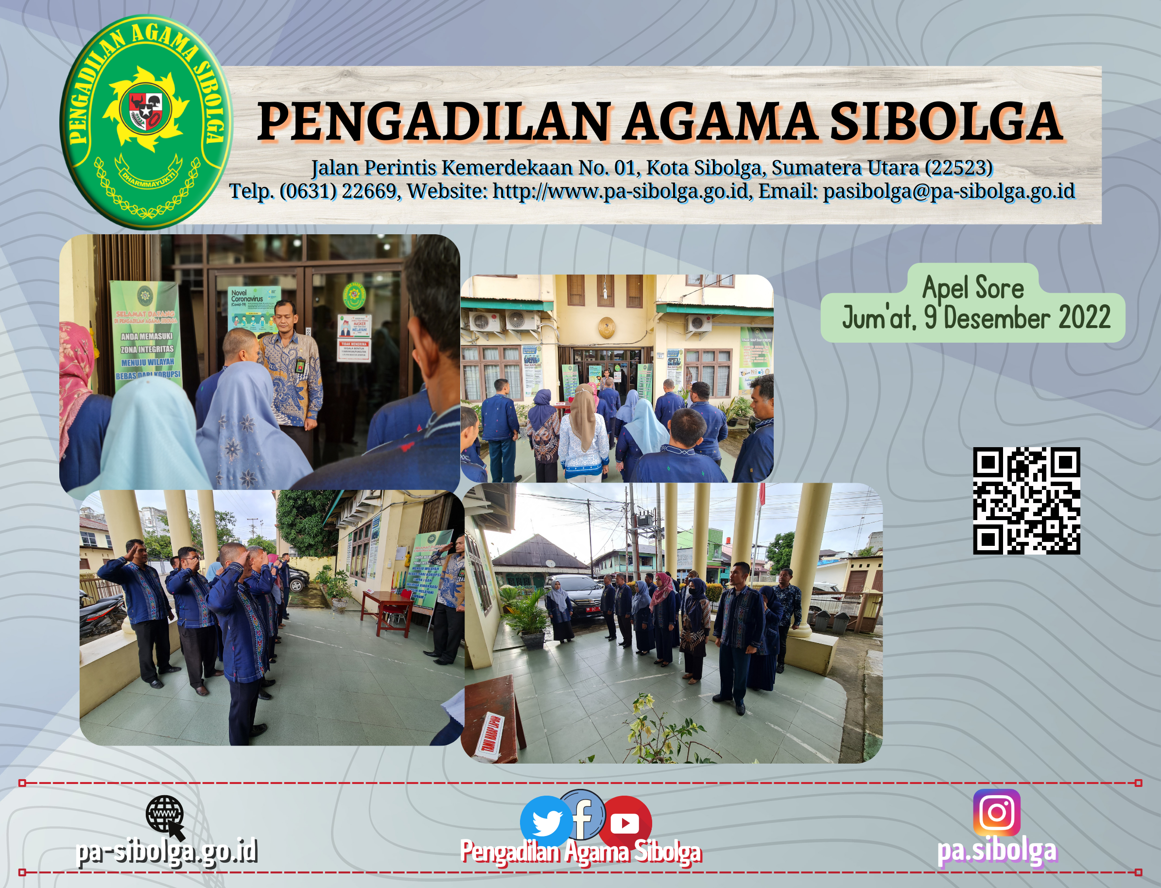 Apel Sore Jumat 9 Desember 2022