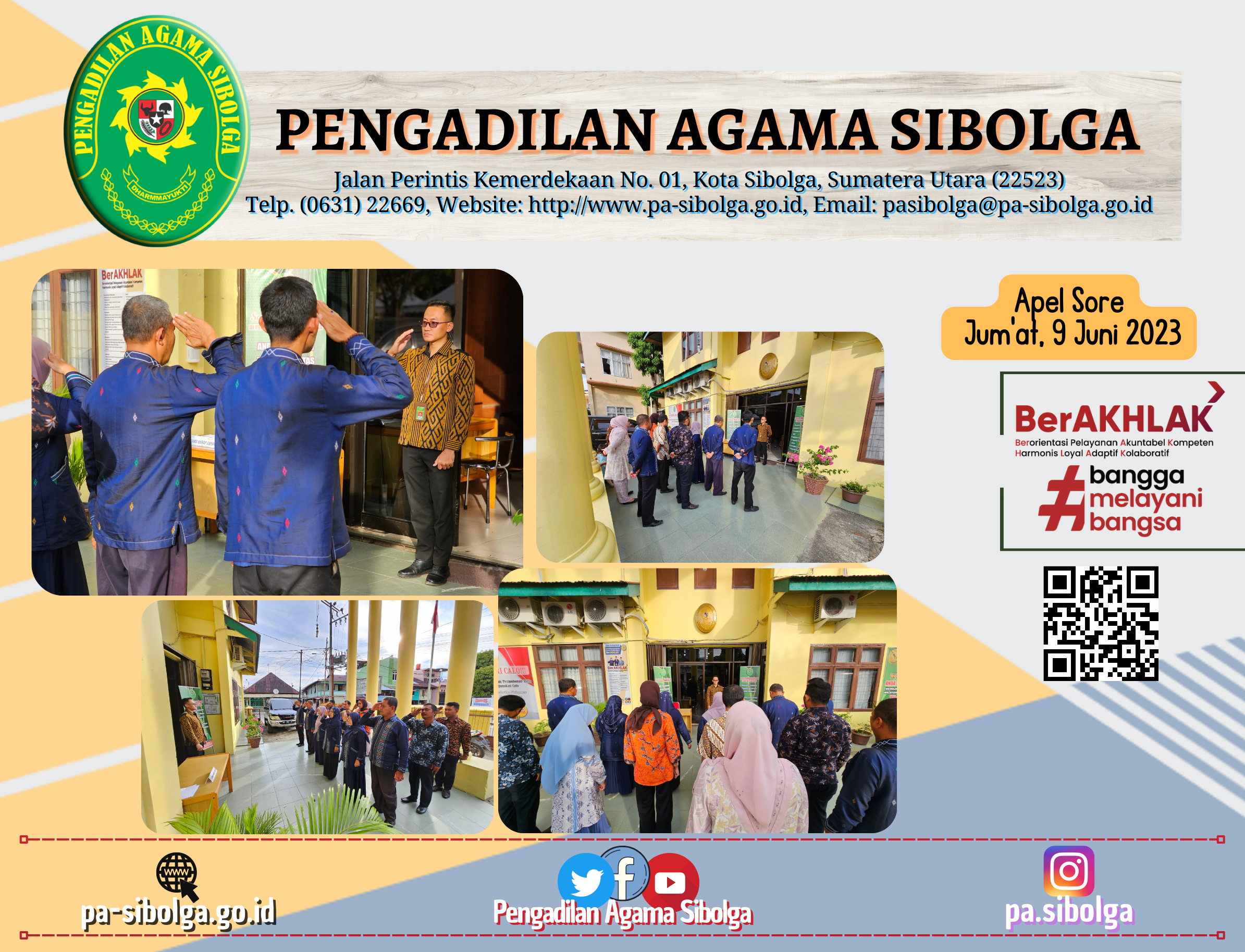 Apel Sore Jumat 9 Juni 2023