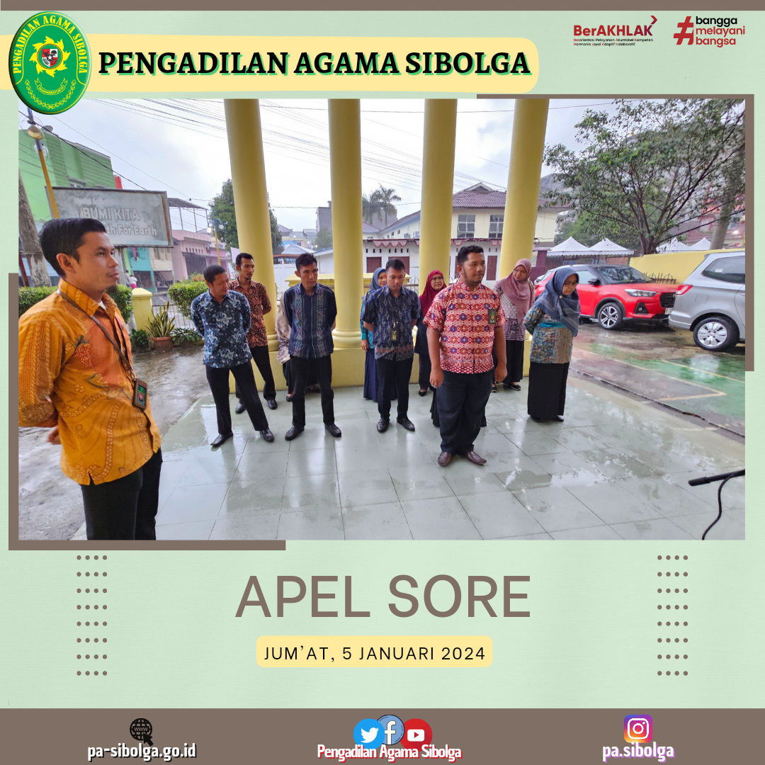Apel sore 5 januari 2024 2