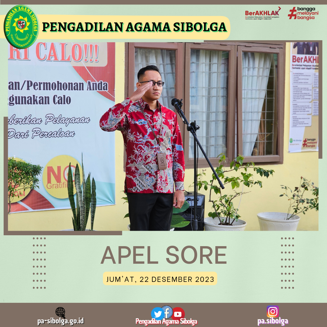 Apel sore Jumat 22 desember 2023 1