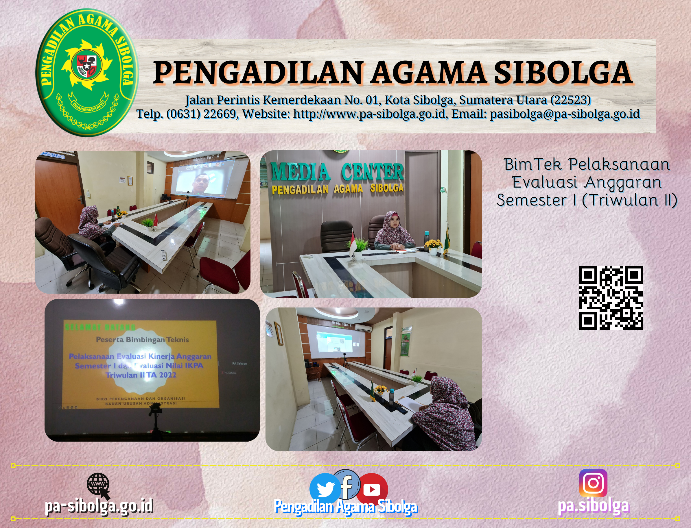 Bimtek Pelaksanaan Evaluasi Anggaran Semester I 22