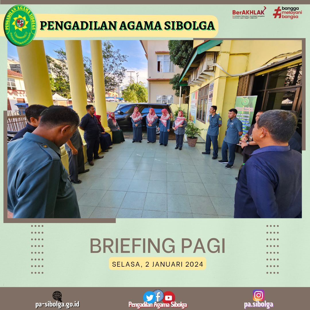 Briefing pagi awal tahun 2024 2