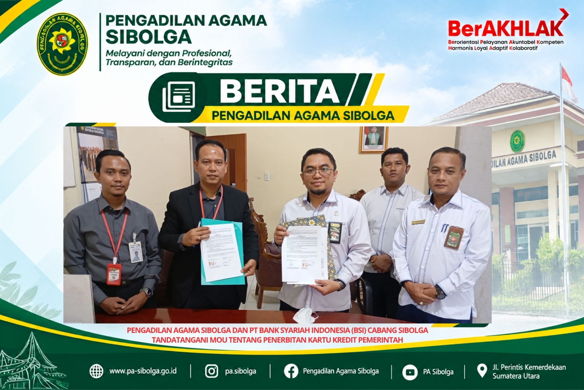 Briefing PTSP Pengadilan Agama Sibolga Bangun Semangat dan Tingkatkan Kualitas Pelayanan1