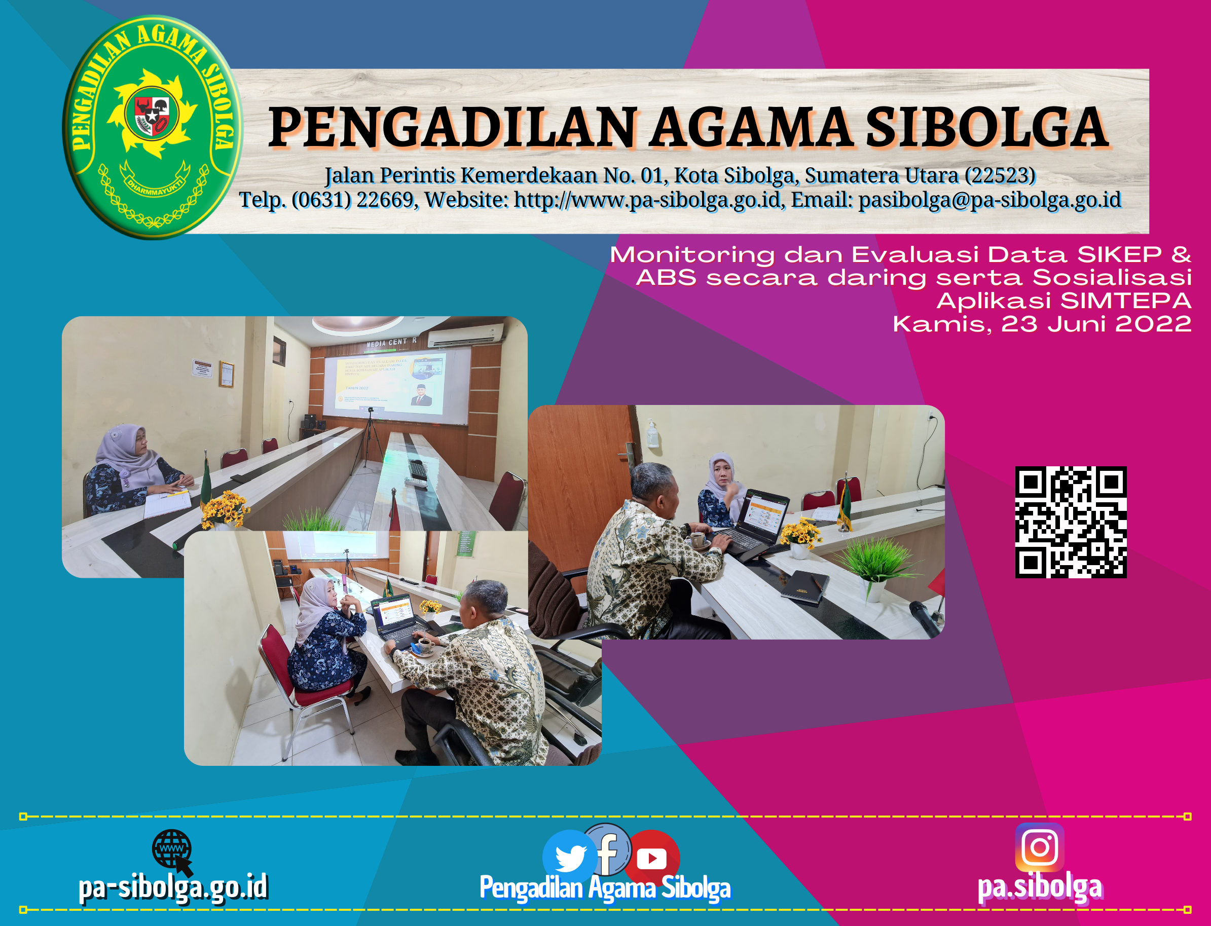 Monitoring evaluasi data sikep 2022