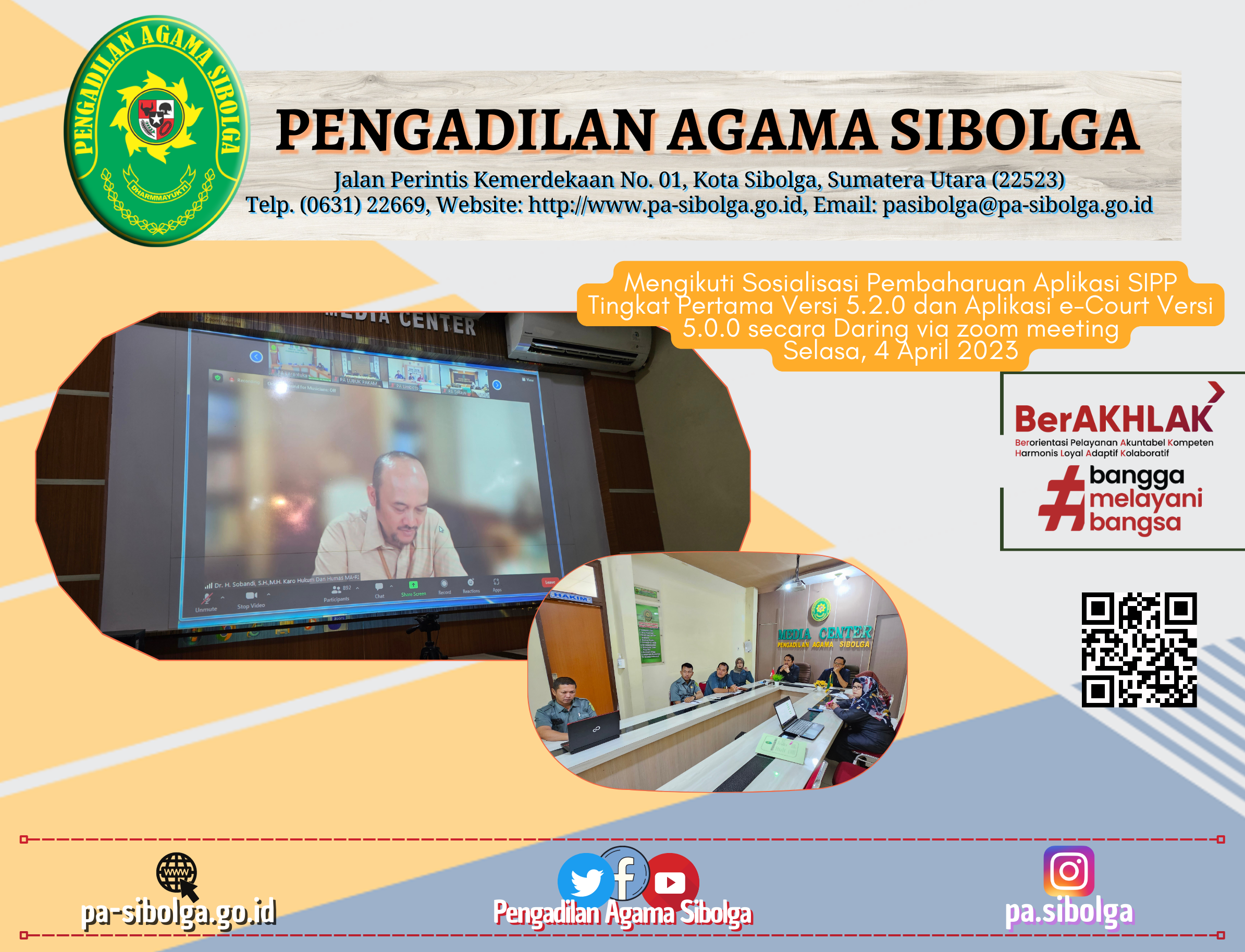 Sosialisasi Update SIPP dan Ecourt