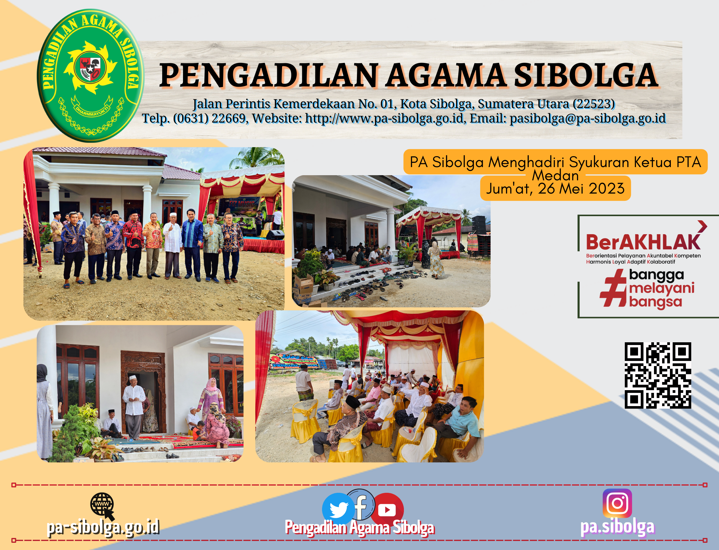 Syukuran KPTA 26 Mei 2023