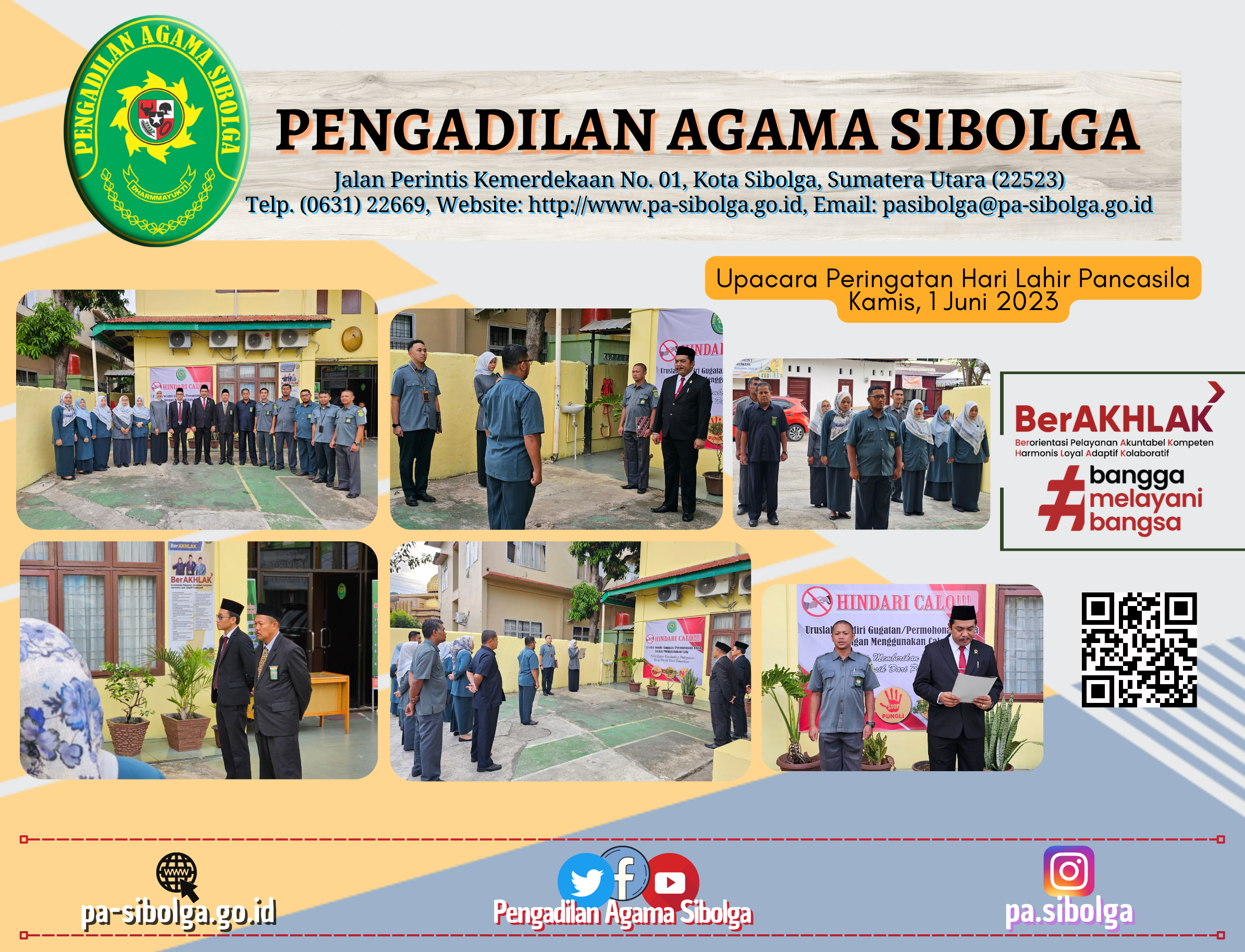 Upacara Hari Lahir Pancasila 2023