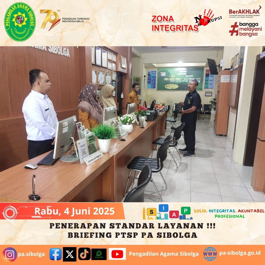 FOTO BERITA BRIEFING PTSP TGL 4 6 2025